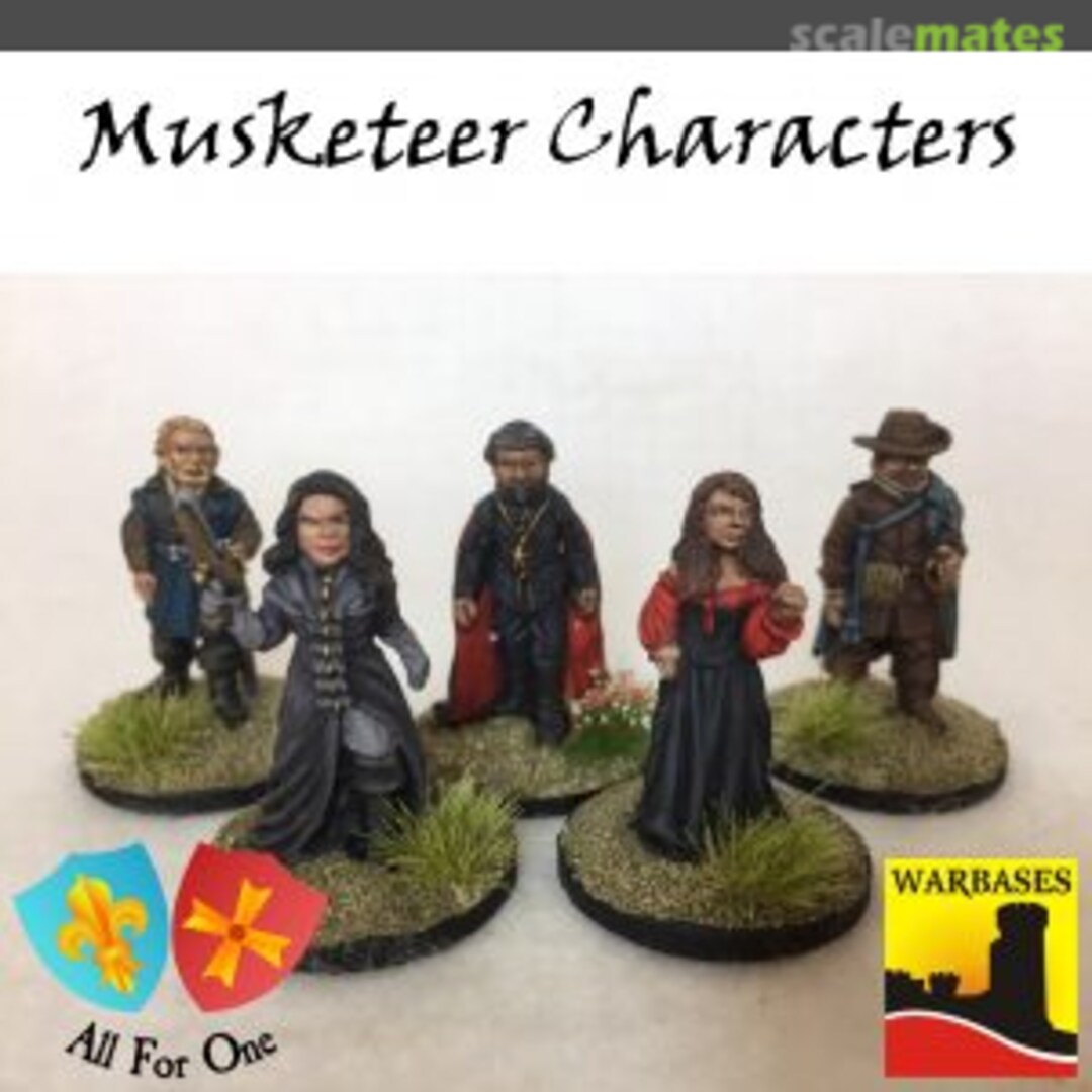 Boxart Musketeer Characters MUSK-CHAR Warbases