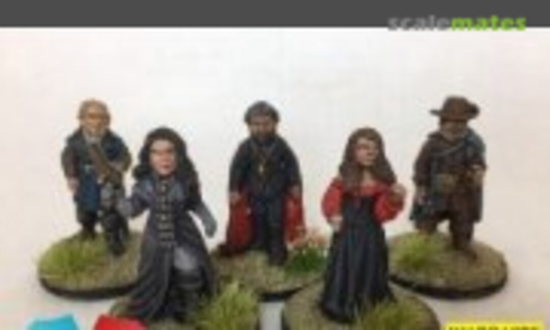 28mm Musketeer Characters (Warbases MUSK-CHAR) MUSK-CHAR