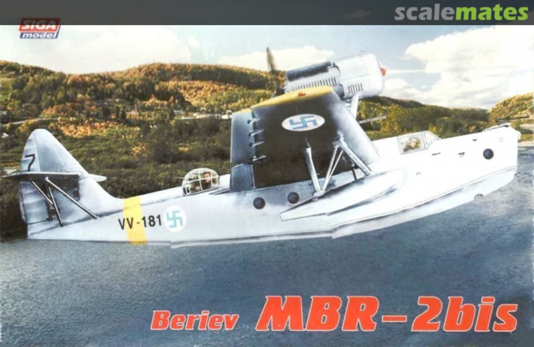 Boxart Beriev MBR-2bis 72-D11 SIGA Model Boxart Beriev MBR-2bis 72-D11 SIGA Model