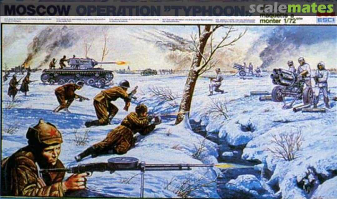 Boxart Moscow - Operation "Typhoon" 2002 ESCI Boxart Moscow - Operation "Typhoon" 2002 ESCI