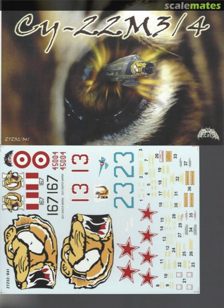 Boxart Su-22M3 Su-22M4 Fitter 32041 Zotz Decals