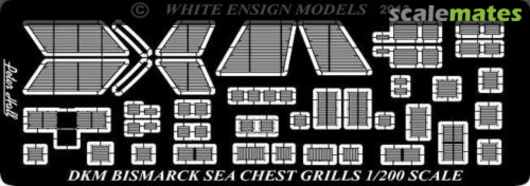 Boxart Bismarck Sea Chest Intake Grilles PE 2017 White Ensign Models Boxart Bismarck Sea Chest Intake Grilles PE 2017 White Ensign Models