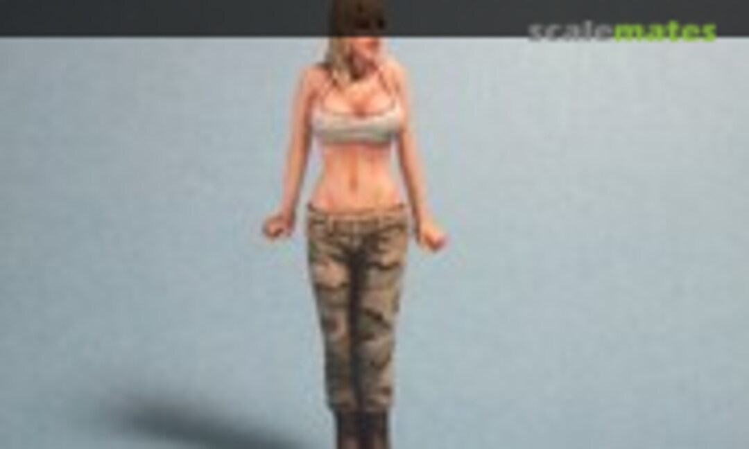 1:35 Female Army Soldier ver.6 (Aurora Model ML-069)