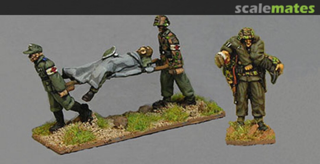 Boxart Stretcher bearer party & wounded man being carried CPM-WS19 C-P Models Boxart Stretcher bearer party & wounded man being carried CPM-WS19 C-P Models