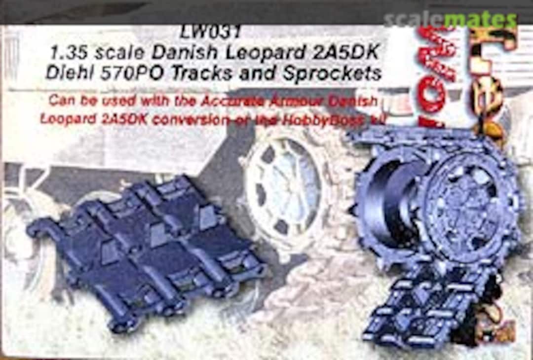Boxart Diehl 570PO Tracks and Sprockets LW031 Leopard Workshop Boxart Diehl 570PO Tracks and Sprockets LW031 Leopard Workshop
