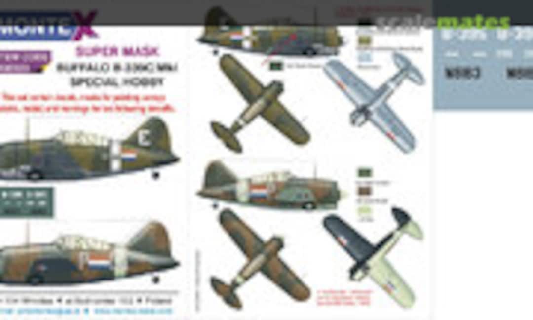 1:32 Brewster Buffalo B-339C/Mk I (Montex K32323) K32323