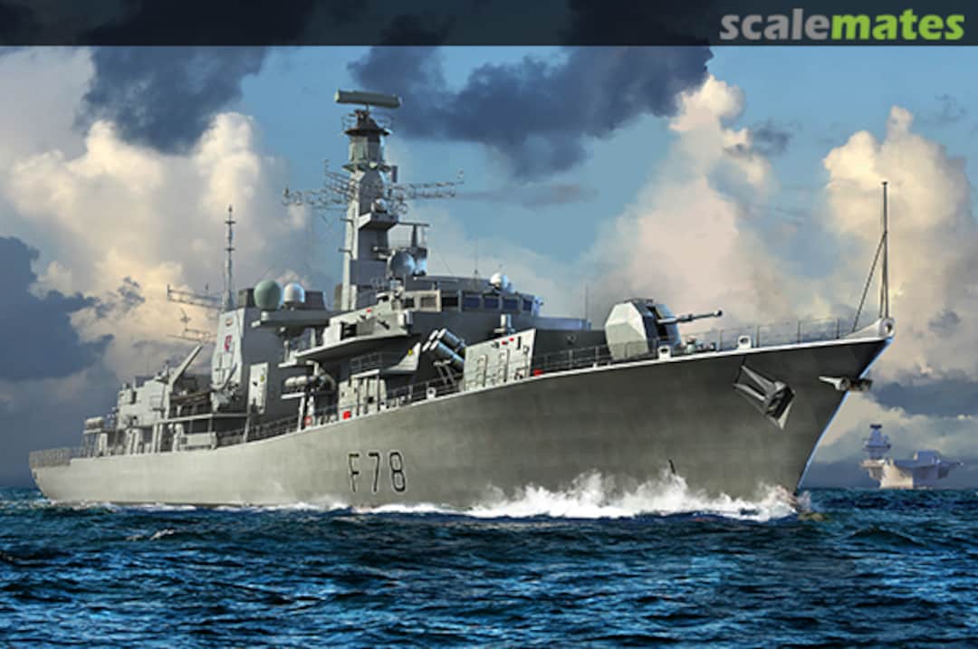 Boxart HMS TYPE 23 Frigate - Kent (F78) 06719 Trumpeter Boxart HMS TYPE 23 Frigate - Kent (F78) 06719 Trumpeter