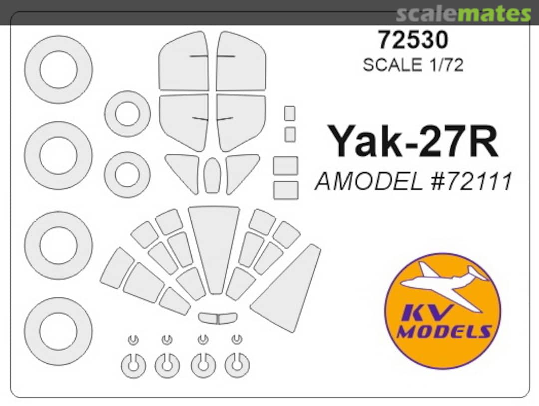 Boxart Yak-27R 72530 KV Models Boxart Yak-27R 72530 KV Models
