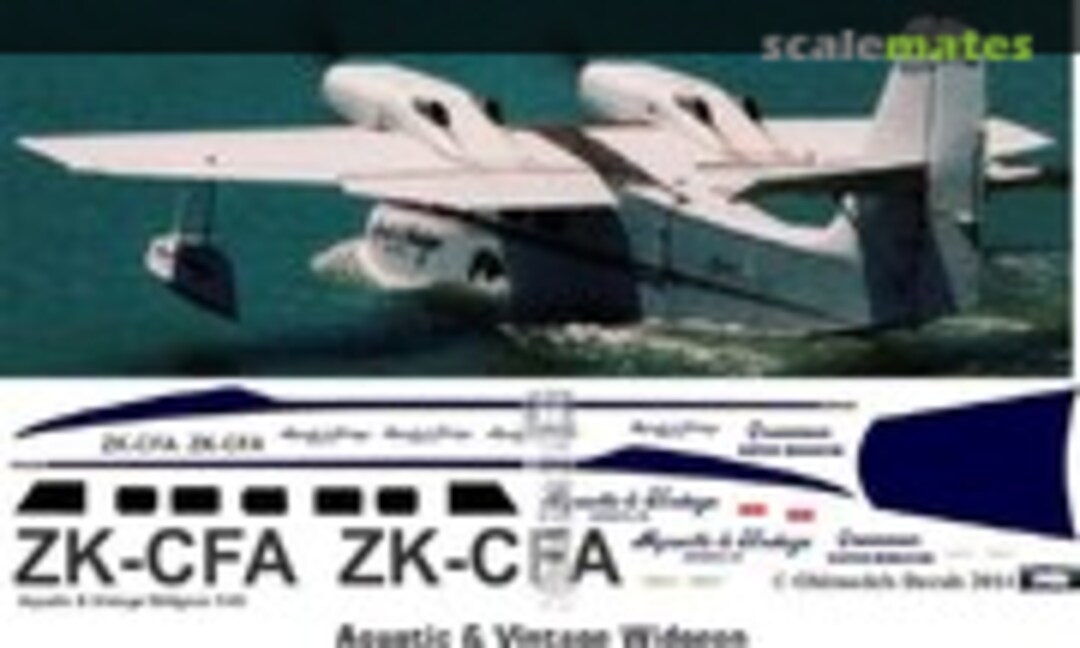 1:72 Grumman Widgeon - Aquatic & Vintage Airways (Oldmodels Decals OMD0268) OMD0268