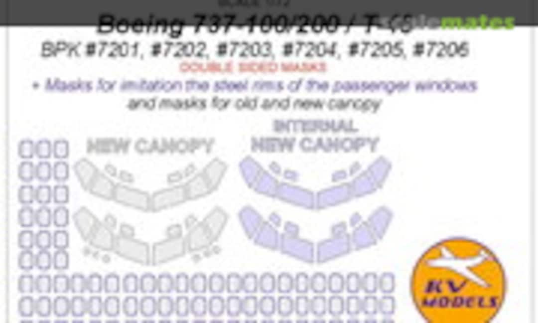 1:72 Boeing 737-100/200 / T-43 (KV Models 72195-1)