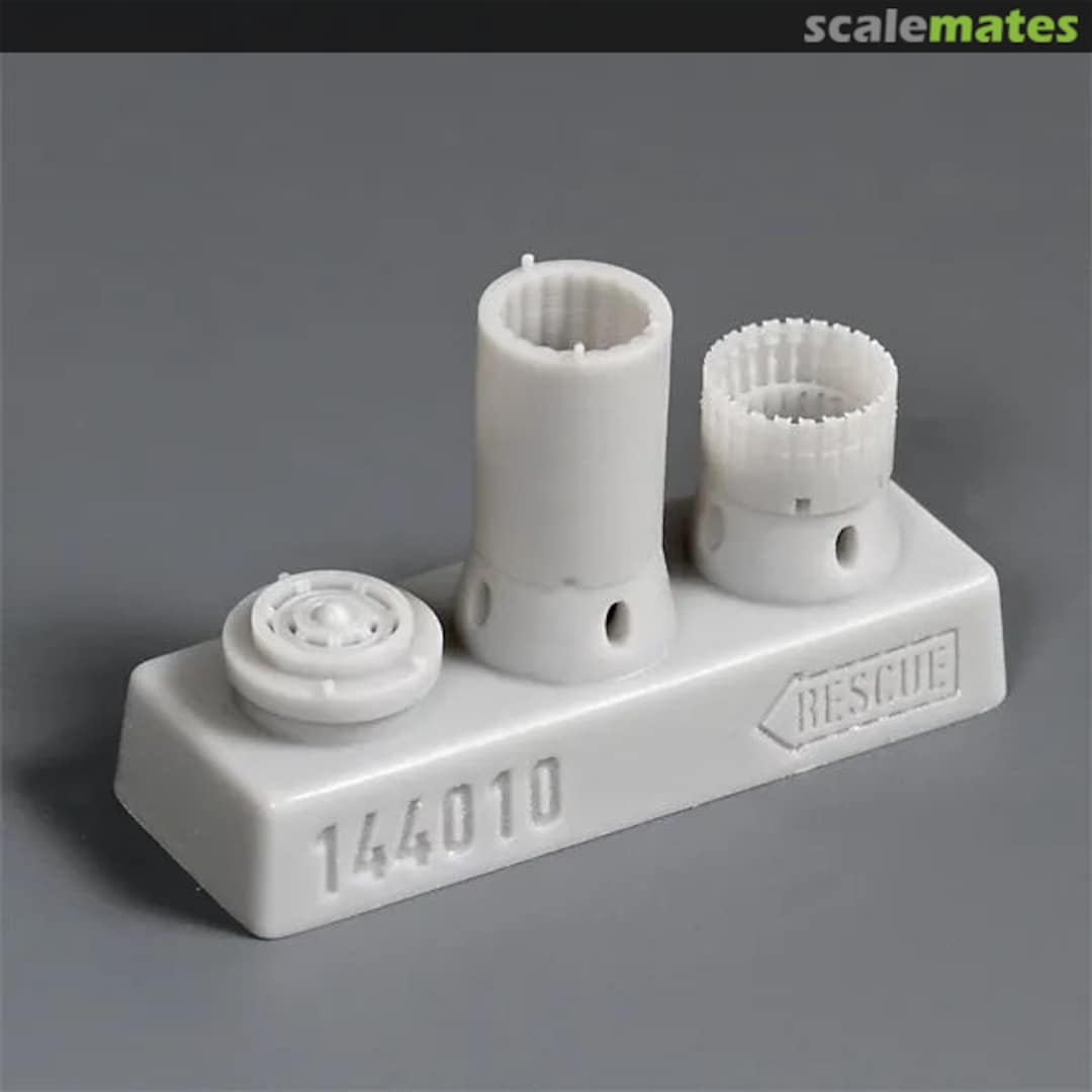 Boxart F-104 exhaust nozzle, early type (General Electric J79-GE-11A) 144010 Rescue Models Boxart F-104 exhaust nozzle, early type (General Electric J79-GE-11A) 144010 Rescue Models