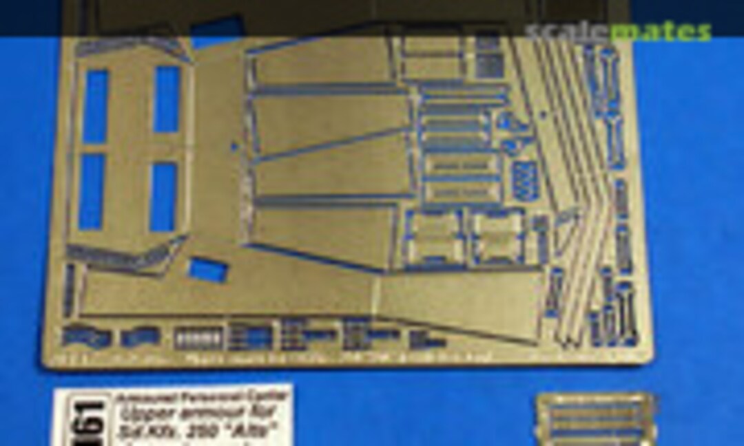 1:35 Upper armour for Sd.Kfz. 250 "Alte Art" for early version (like "GREIF") (Aber 35161) 35161