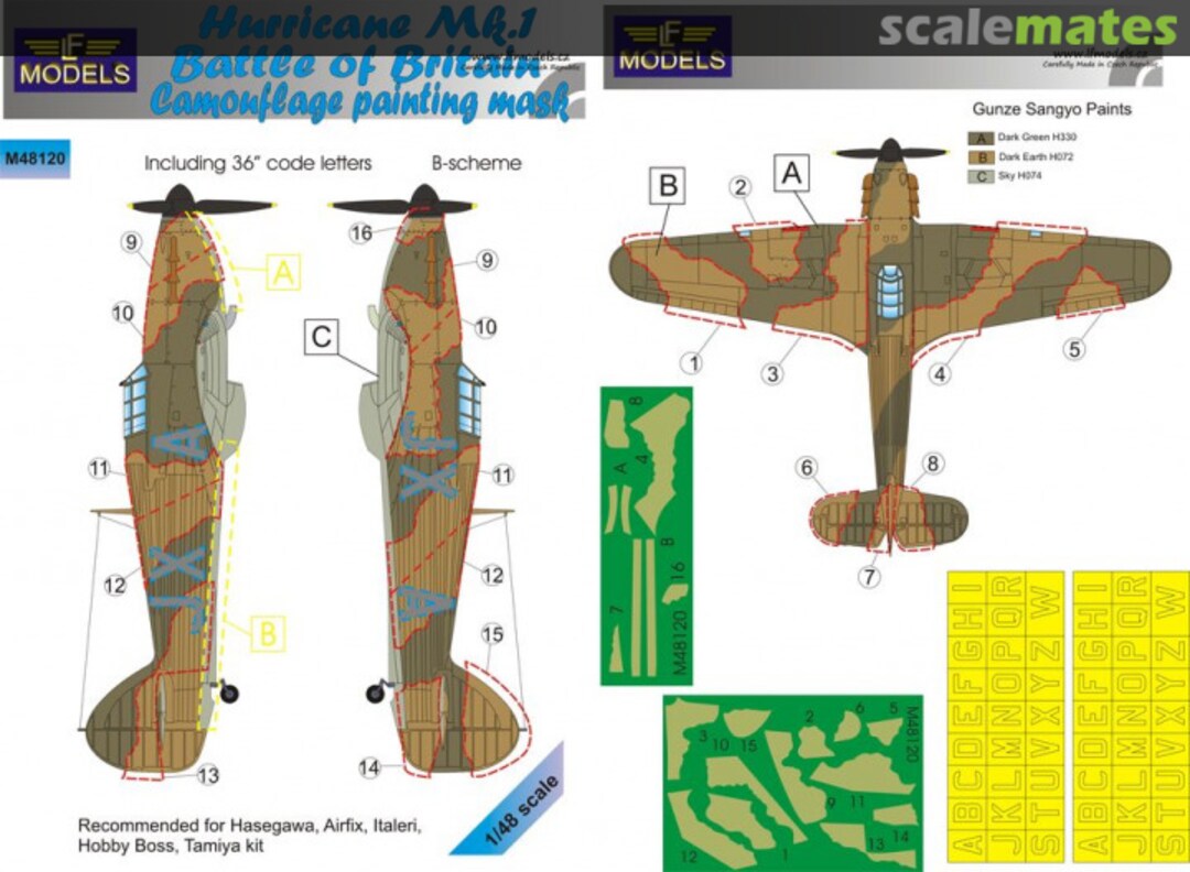 Boxart Hurricane Mk.1 Battle of Britain M48120 LF Models Boxart Hurricane Mk.1 Battle of Britain M48120 LF Models