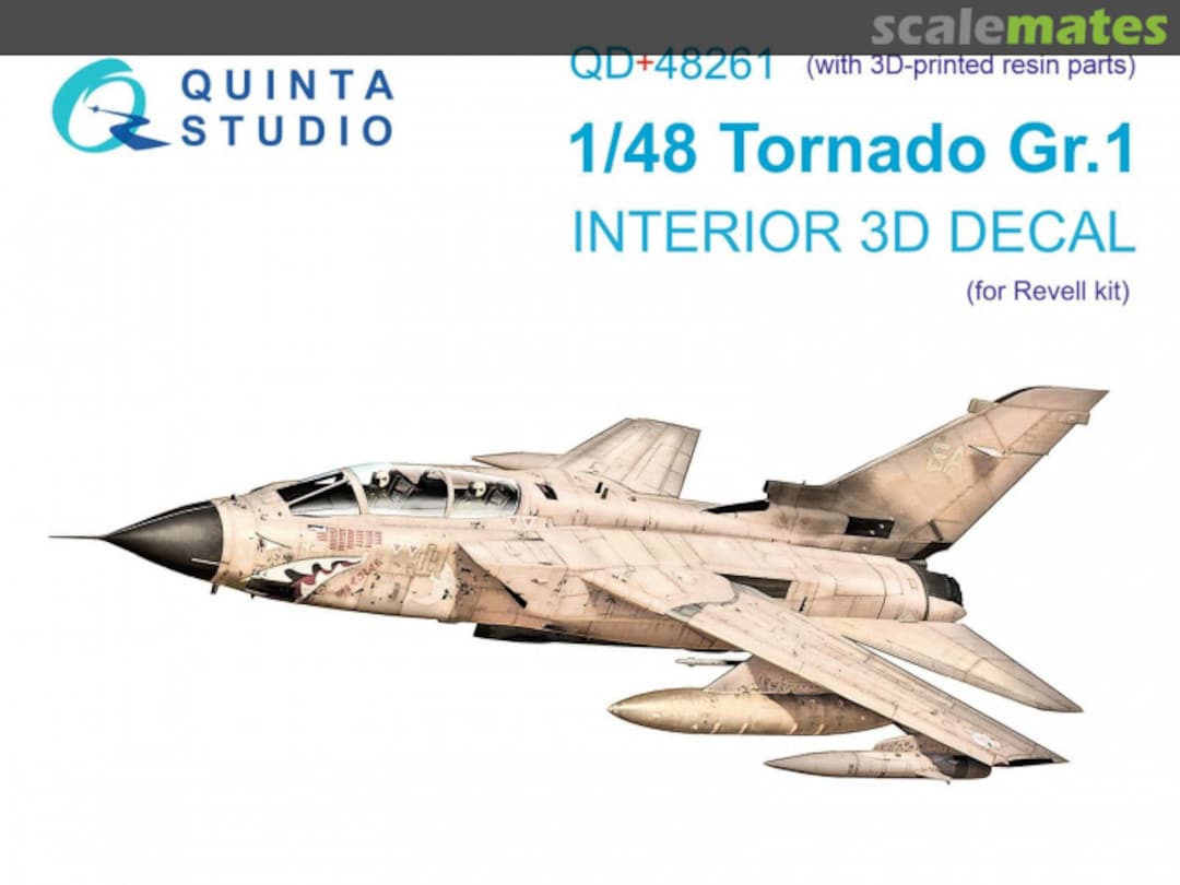 Boxart Tornado GR.1 interior 3D decal (with 3D-printed resin parts) QD+48261 Quinta Studio Boxart Tornado GR.1 interior 3D decal (with 3D-printed resin parts) QD+48261 Quinta Studio