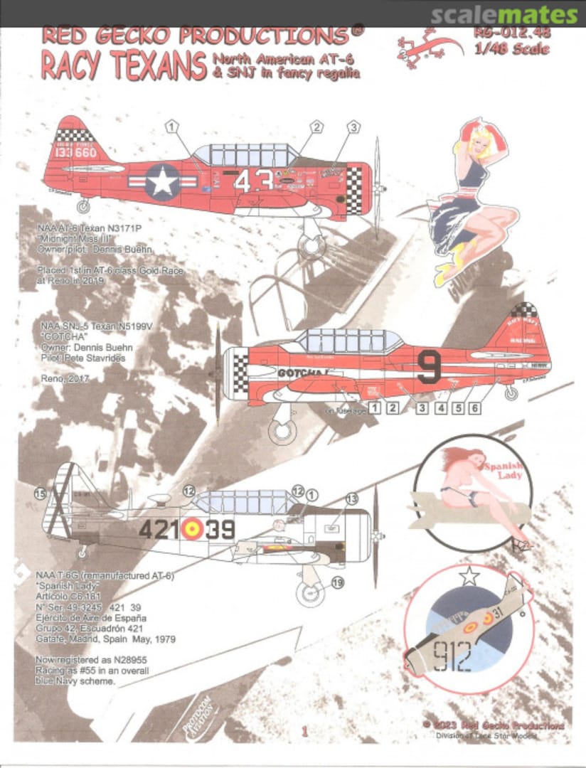 Boxart Racy Texans RG-12.48 Lone Star Models Boxart Racy Texans RG-12.48 Lone Star Models