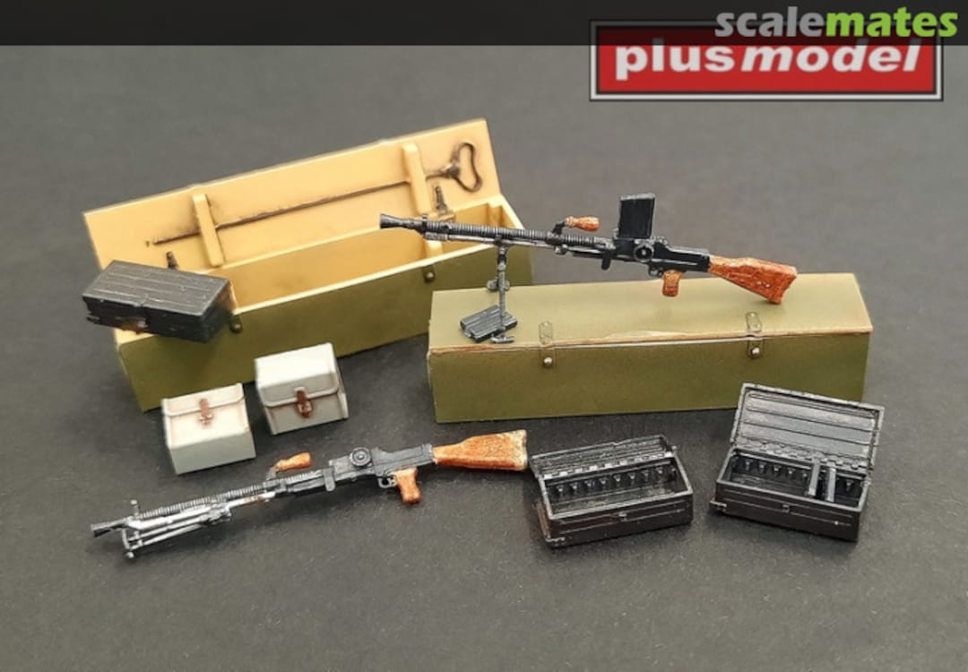 Boxart ZB 26 Machine Gun set DP3035 PlusModel