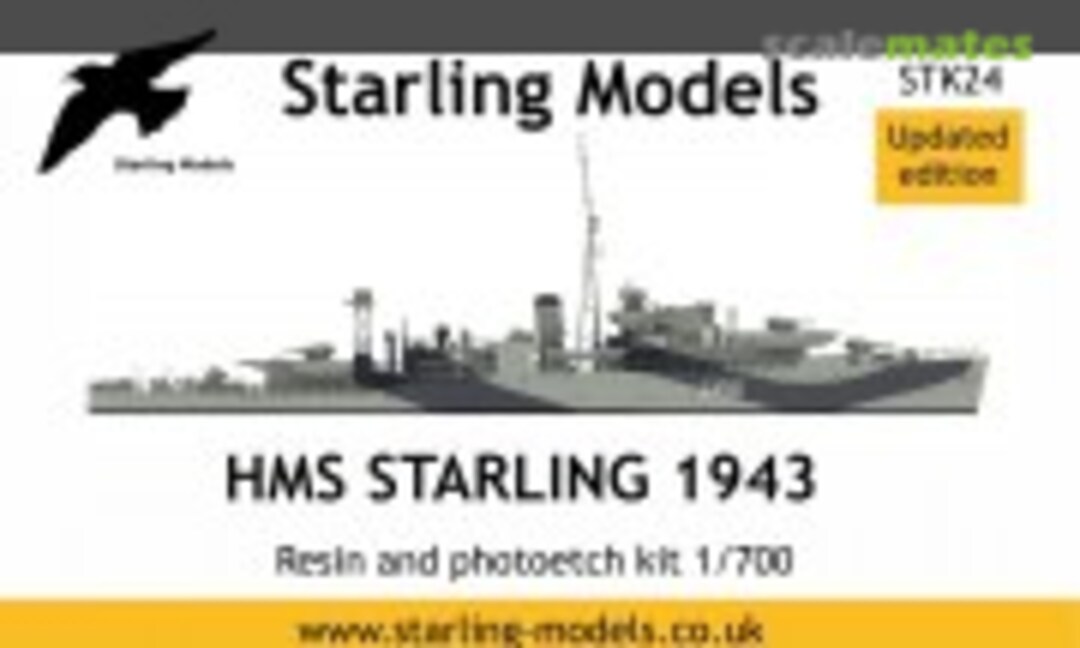 1:700 HMS Starling 1943 (Starling Models STK24) STK24