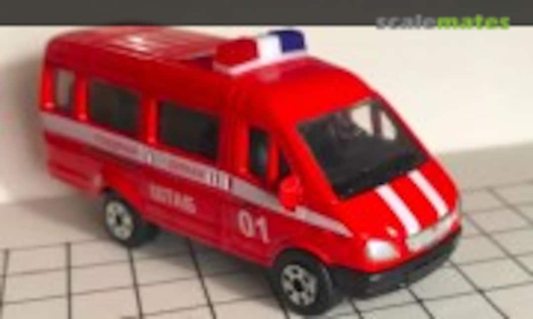 GAZelle Fire Bridage Van (Welly Die Casting )