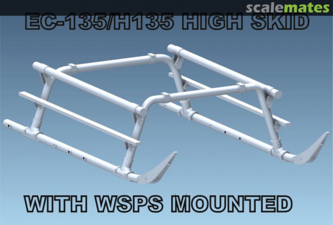 Boxart High Skid Gear H135/EC-135 WSPS on HT87013 Brent-Air-Decals