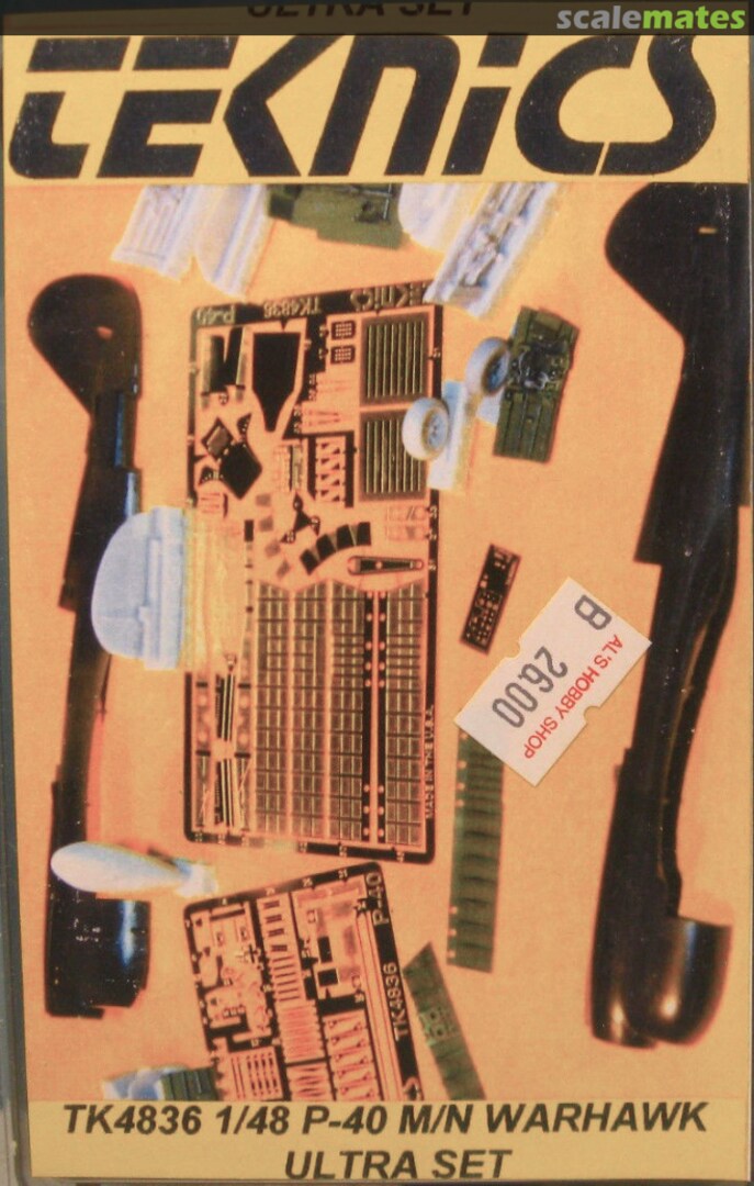 Boxart P-40 M/N Warhawk Ultra Set TK4836 Teknics Boxart P-40 M/N Warhawk Ultra Set TK4836 Teknics