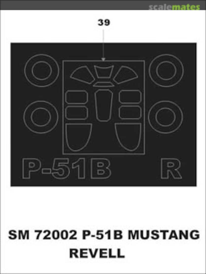 Boxart P-51B Mustang SM72002 Montex Boxart P-51B Mustang SM72002 Montex