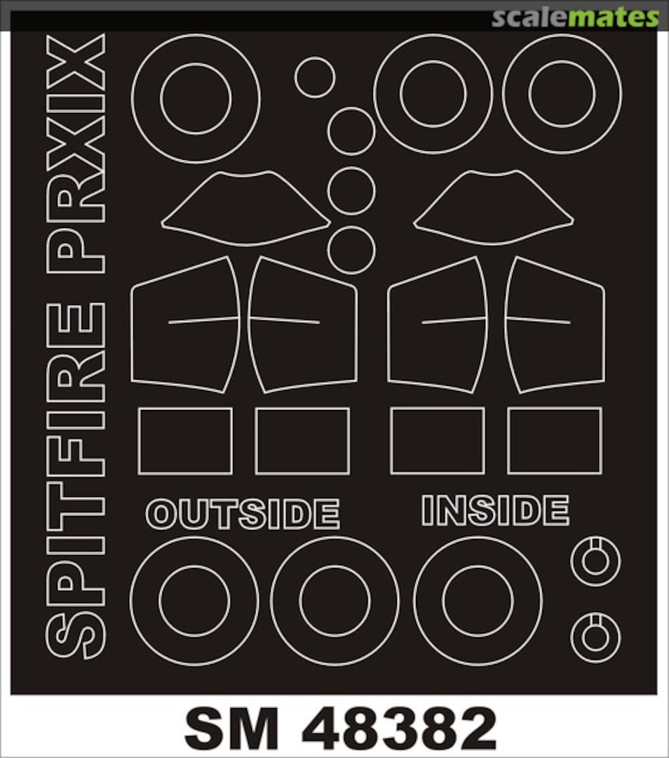 Boxart Spitfire PR.XIX AIRFIX SM48382 Montex Boxart Spitfire PR.XIX AIRFIX SM48382 Montex