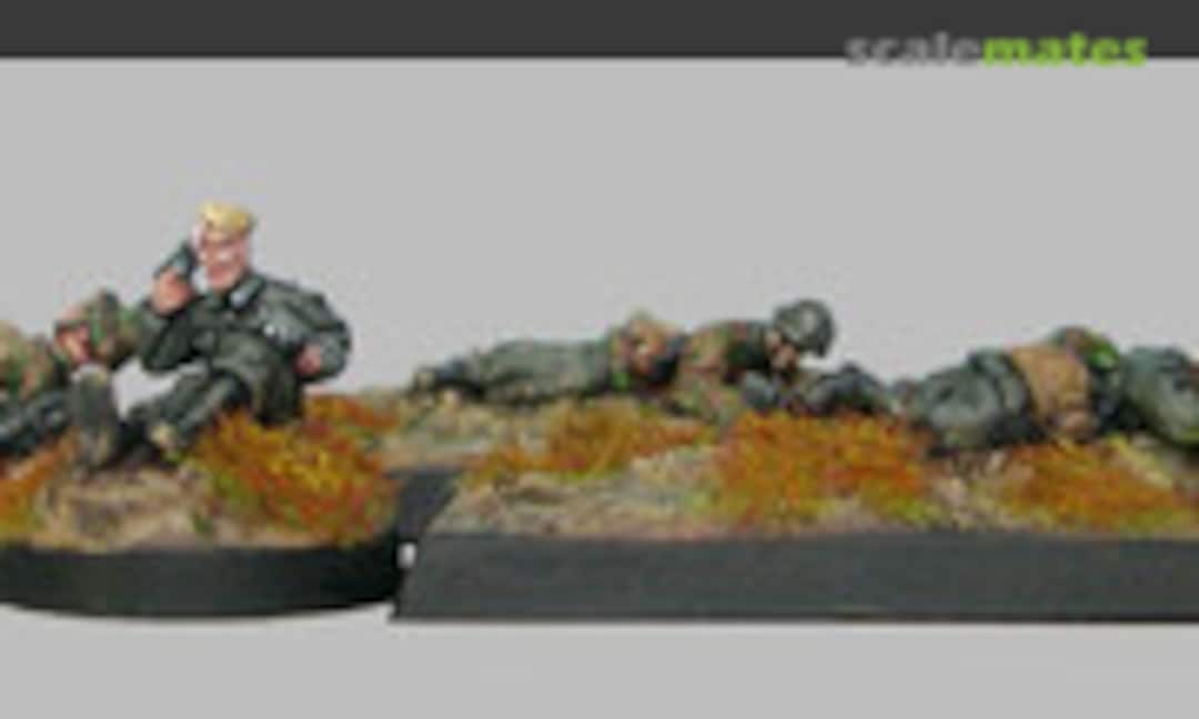 1:72 Dead & wounded SS infantry (C-P Models CPM-WS21) CPM-WS21