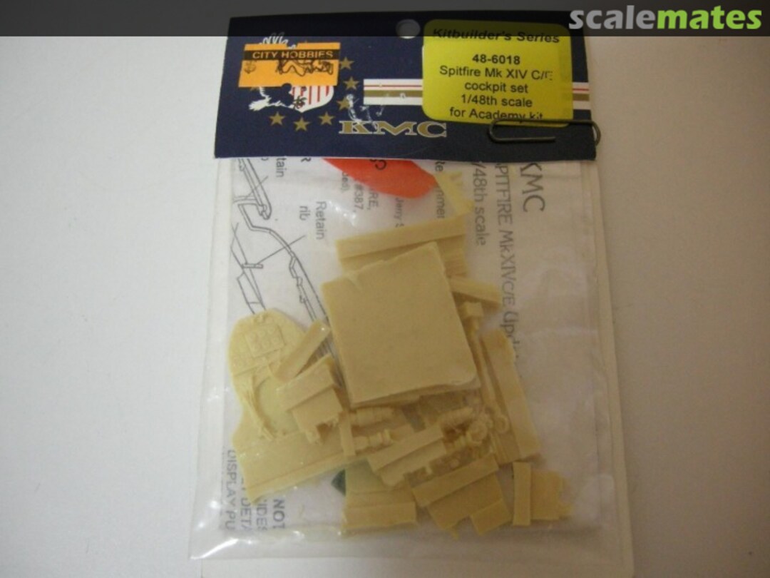 Boxart Spitfire Mk XIVc/e Cockpit Set 48-6018 KMC Boxart Spitfire Mk XIVc/e Cockpit Set 48-6018 KMC
