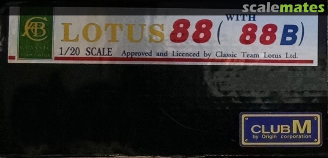 Boxart Lotus 88 CLUB-M Boxart Lotus 88 CLUB-M