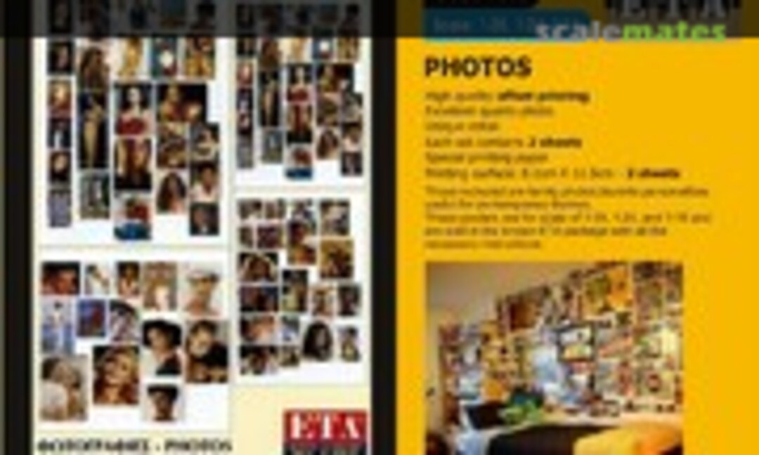 No Photos (ETA Diorama Accessories 1385) 1385