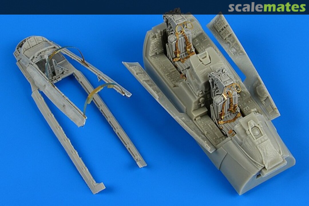 Boxart F-14A Tomcat cockpit set 4715 Aires Boxart F-14A Tomcat cockpit set 4715 Aires