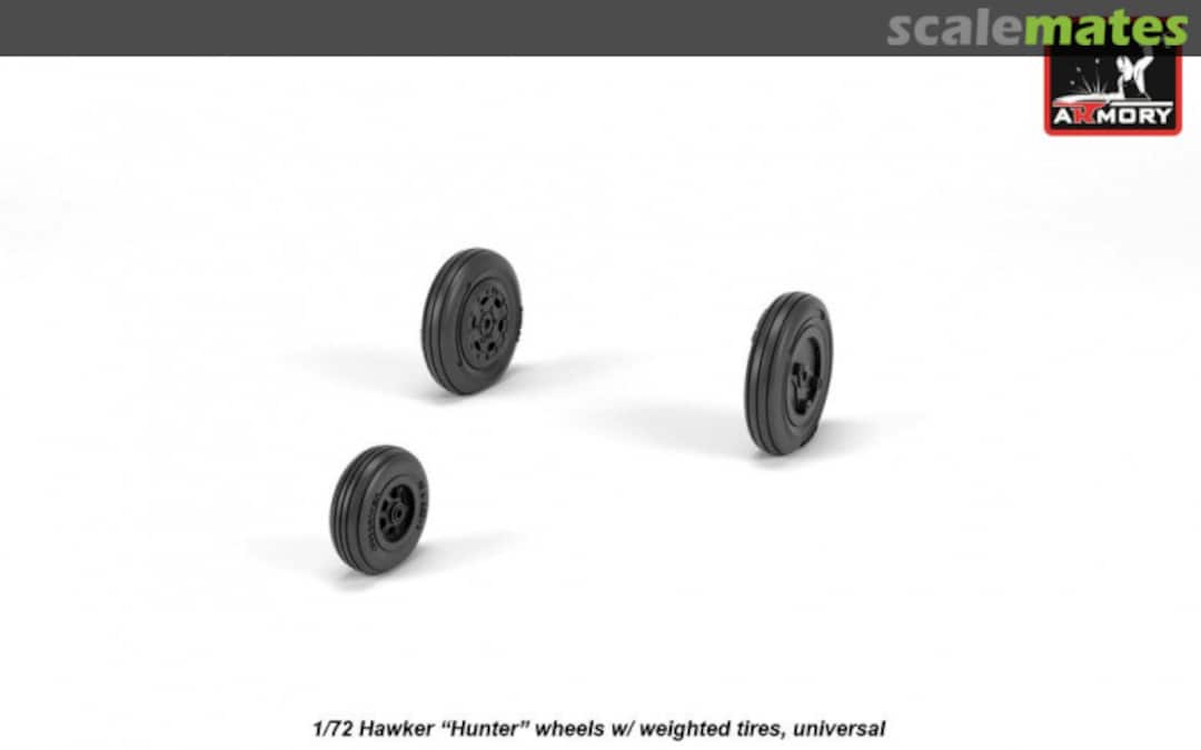 Boxart Hawker Hunter wheels w/ weighted tires universal AW72408 Armory Boxart Hawker Hunter wheels w/ weighted tires universal AW72408 Armory