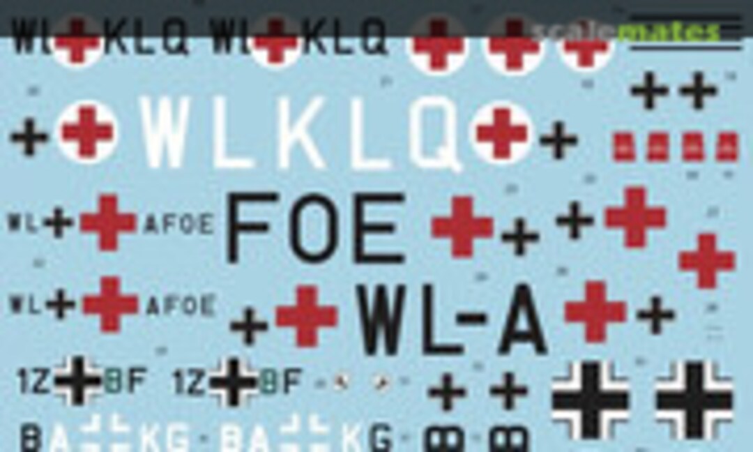 1:144 Junkers Ju 52/3m (Xtradecal X44008) X44008