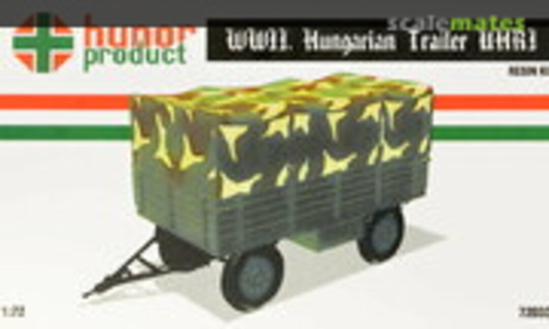 1:72 WWII. Hungarian Trailer UHRI (Ungarn) (Hunor Product 72033) 72033