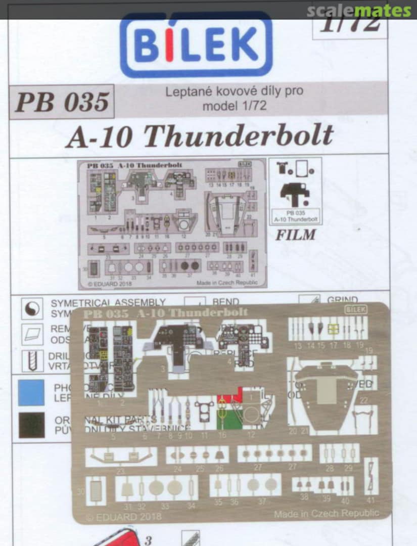 Boxart A-10 Thunderbolt PB 035 Bilek Boxart A-10 Thunderbolt PB 035 Bilek