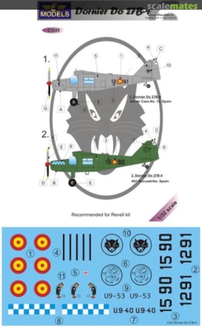 Boxart Dornier Do 27B-4 C3225 LF Models Boxart Dornier Do 27B-4 C3225 LF Models