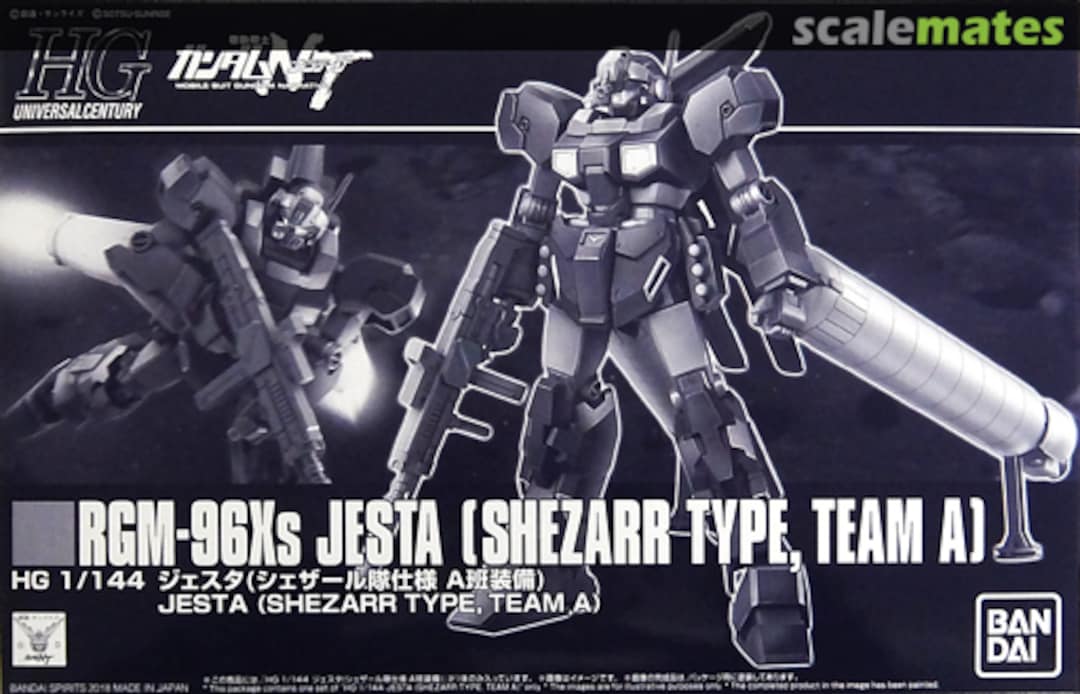 Boxart RGM-96Xs Jesta (Shezarr Type, Team A) 5055505 Bandai Spirits