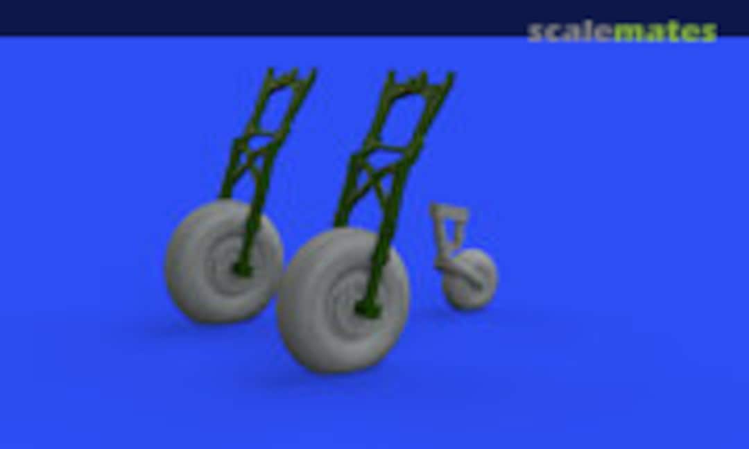 1:72 Pe-2 wheels ZVEZDA (Eduard 672227)