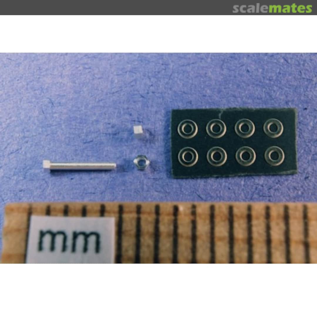 Boxart Nut & Bolt Pins - Hex 0.79mm (.031") 1251 RB Motion Boxart Nut & Bolt Pins - Hex 0.79mm (.031") 1251 RB Motion