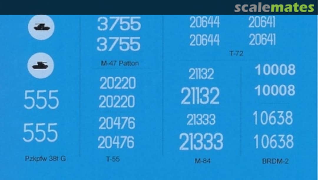 Boxart Yugoslav Army 1945-1989 - Part 2 35020 Black Lion Decals Boxart Yugoslav Army 1945-1989 - Part 2 35020 Black Lion Decals