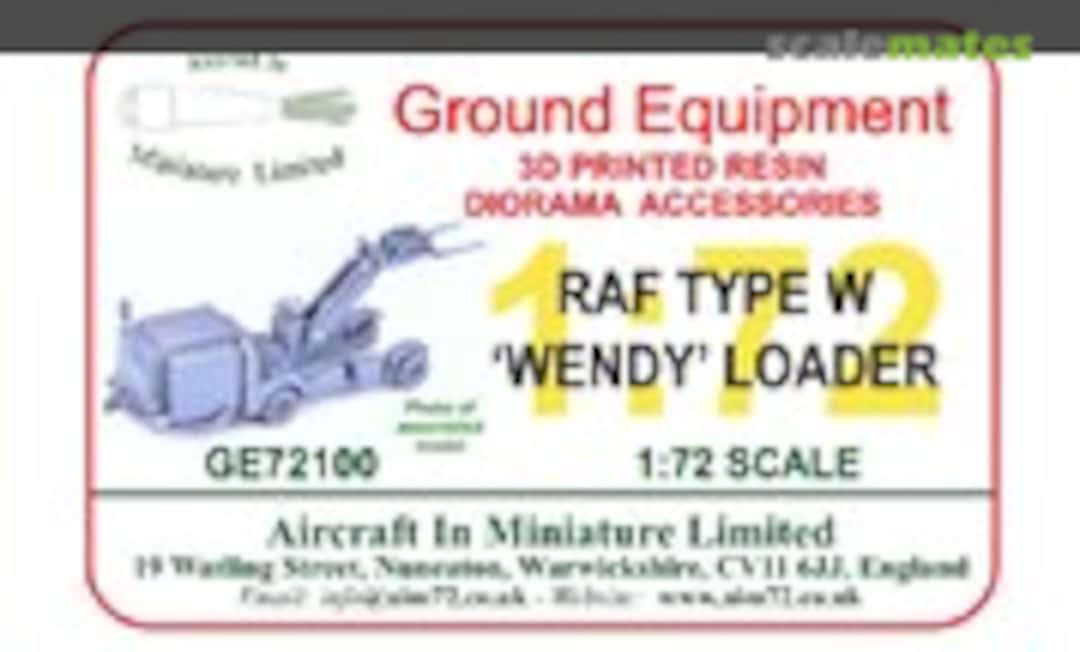 1:72 RAF type W 'Wendy" loader (Aircraft In Miniature Ltd GE72100) GE72100