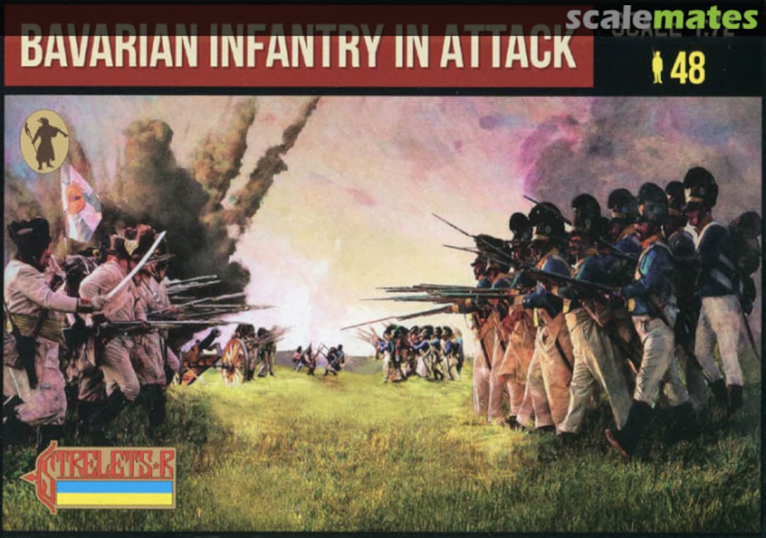 Boxart Bavarian Infantry in Attack 227 Strelets-R Boxart Bavarian Infantry in Attack 227 Strelets-R