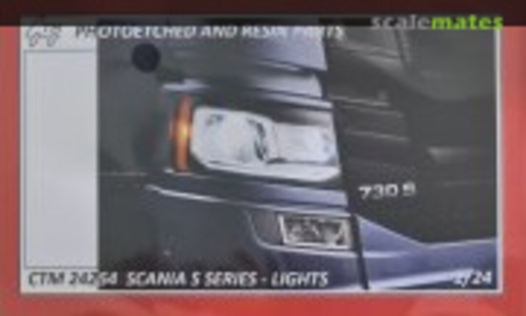 1:24 Scania S Series Lights (Czech Truck Model CTM24254) CTM24254
