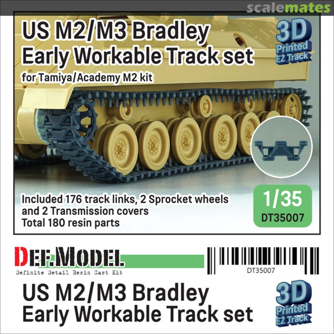 Boxart US M2/M3 Bradley APC Early Workable Track set DT35007 Def.Model Boxart US M2/M3 Bradley APC Early Workable Track set DT35007 Def.Model