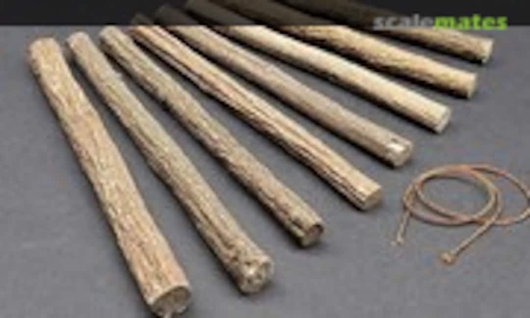 1:35 Logs - 8 pcs - RESIN (DioDump DD161) DD161