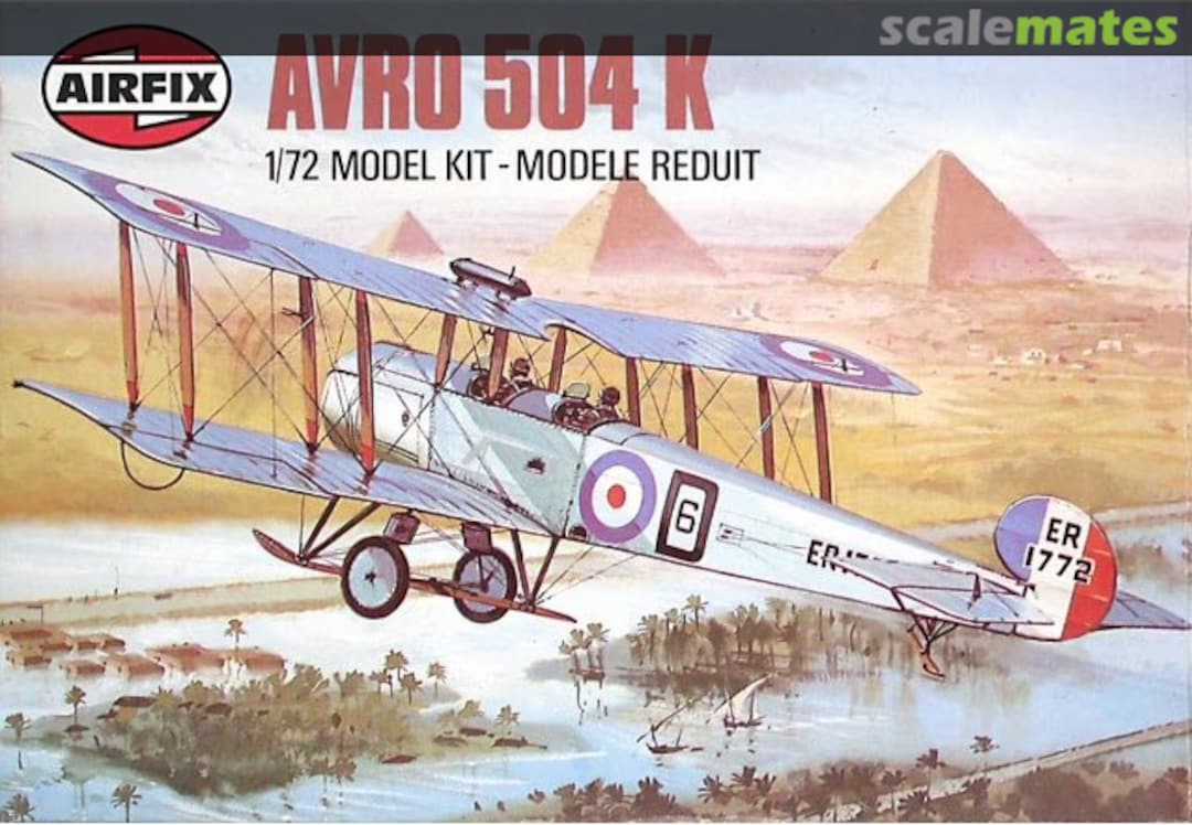 Boxart Avro 504 K 01048-5 Airfix Boxart Avro 504 K 01048-5 Airfix