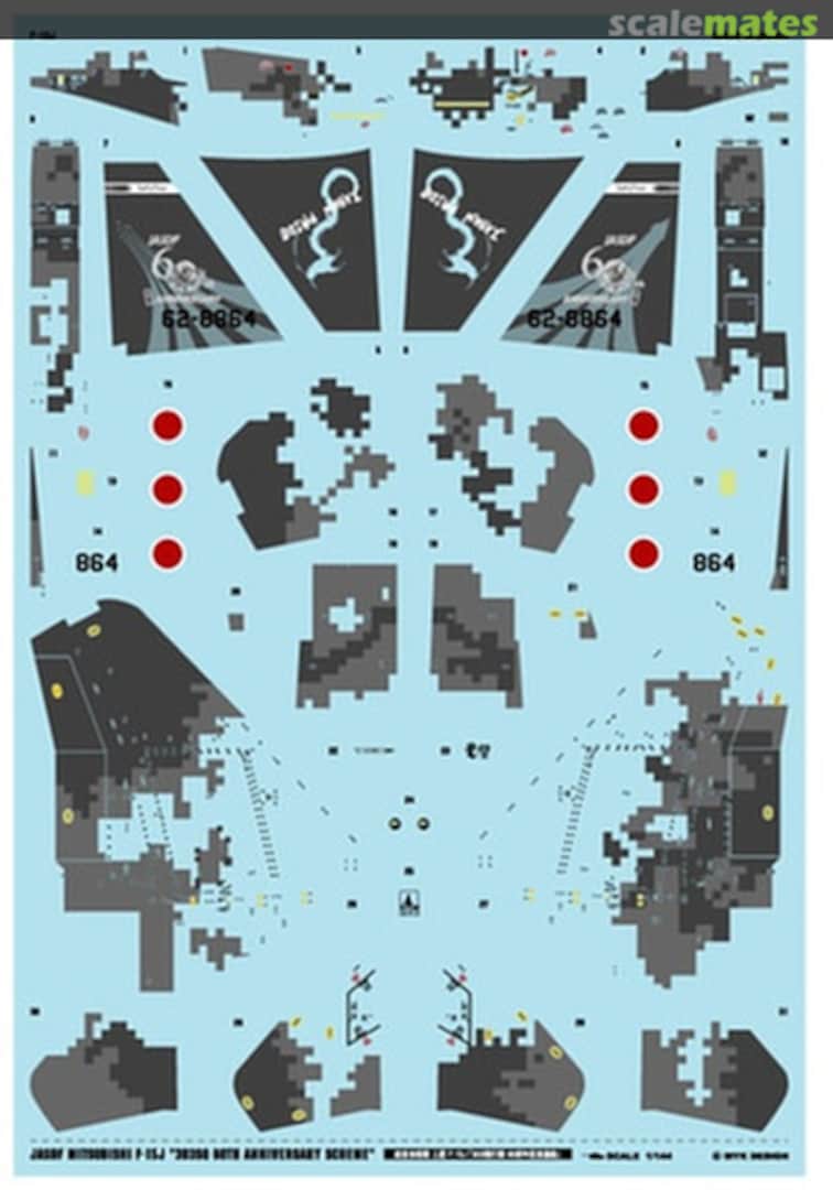 Boxart JASDF F-15J Eagle 303rd Squadron 60th Anniversary Scheme 06846 MYK Design