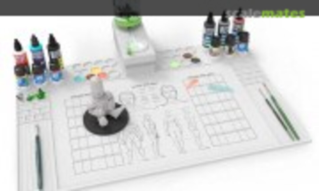 No Silicone Painting Mat with Edges (600 x 400 mm) (Green Stuff World 8435646519227ES) 8435646519227ES