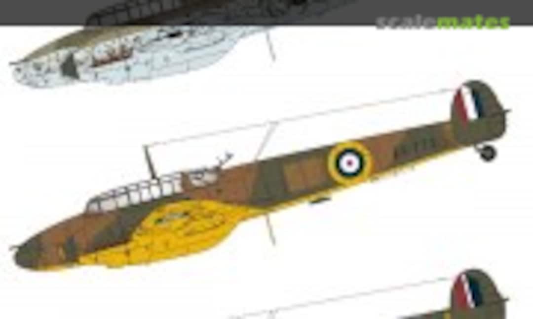 1:72 Bf 110 in Enemy Aircraft Circus (Exotic Decals ED72036) ED72036