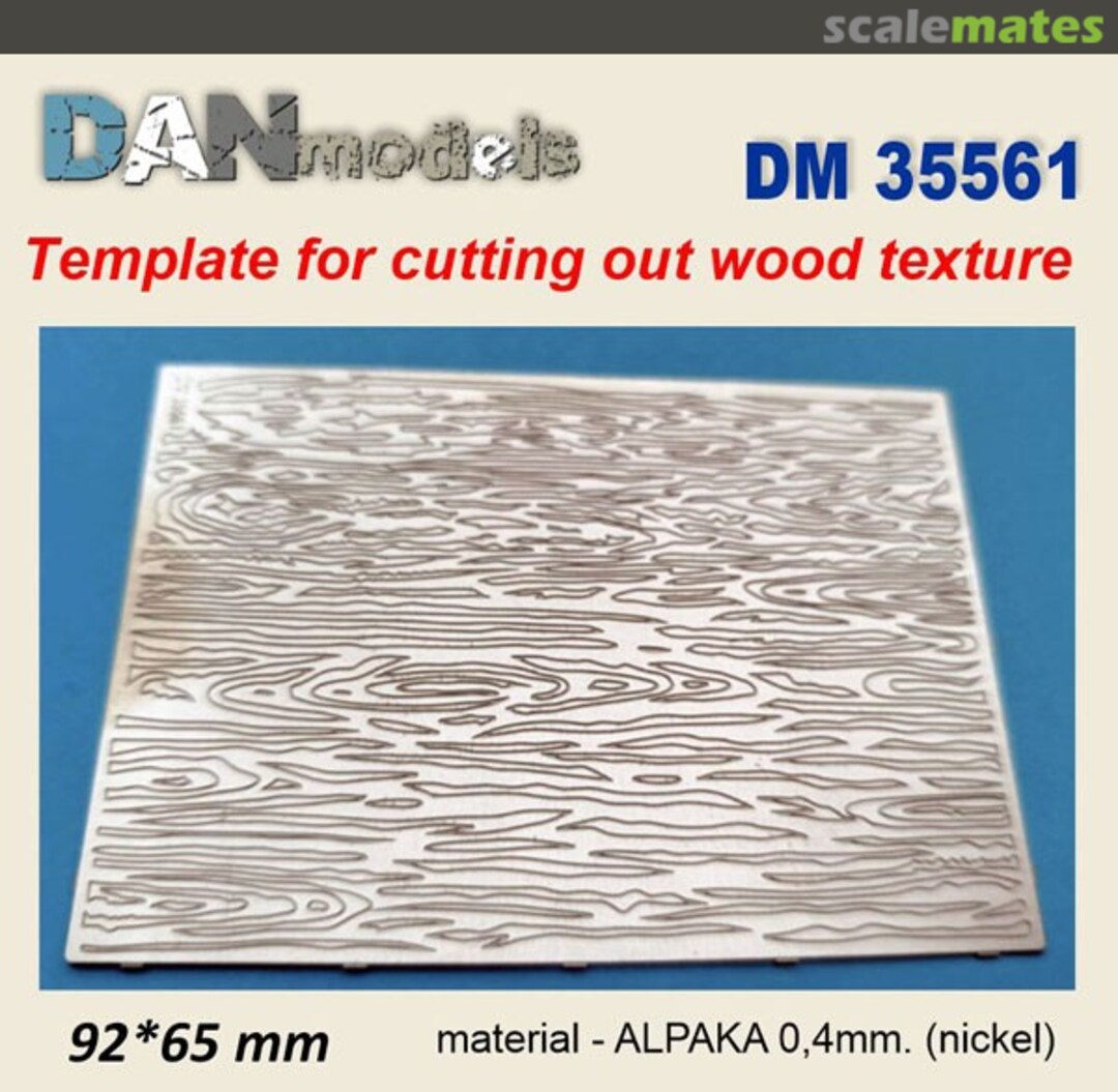 Boxart Wooden grain stencil (92х65 mm) DM35561 DANmodels